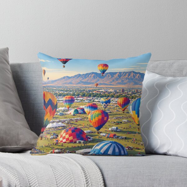 Item preview, Aerial View of Albuquerque Balloon Fiesta designed and sold by MoonSkyArt.