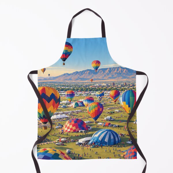 Item preview, Aerial View of Albuquerque Balloon Fiesta designed and sold by MoonSkyArt.