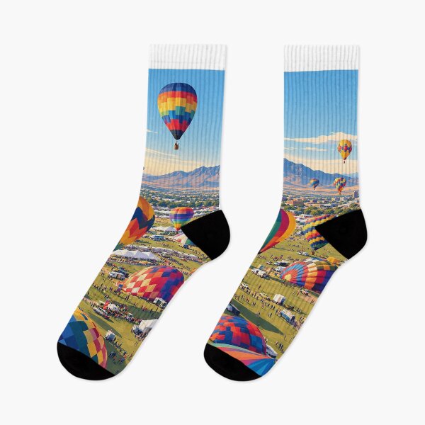 Item preview, Aerial View of Albuquerque Balloon Fiesta designed and sold by MoonSkyArt.