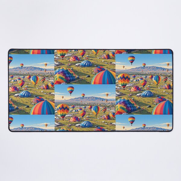 Item preview, Aerial View of Albuquerque Balloon Fiesta designed and sold by MoonSkyArt.