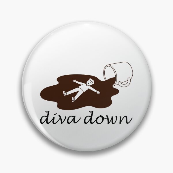 Item preview, Diva Down - Coffee designed and sold by RikkiTikkiHut.