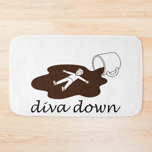 Item preview, Diva Down - Coffee designed and sold by RikkiTikkiHut.