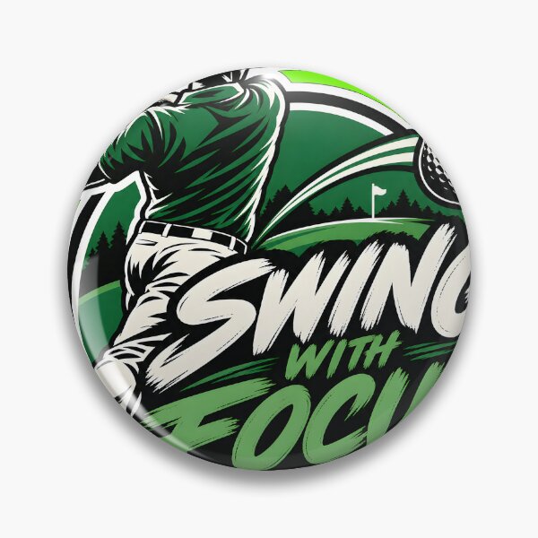 Item preview, Swing With Focus – Play It Clean Golf designed and sold by Swear-tshirts.