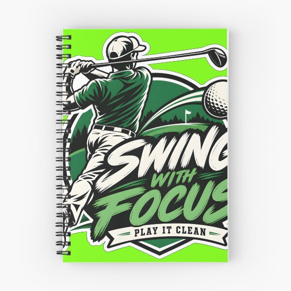 Item preview, Swing With Focus – Play It Clean Golf designed and sold by Swear-tshirts.