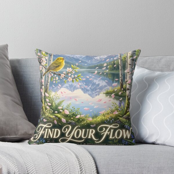 Item preview, Beautiful landscape with trees and bird designed and sold by JC Art Creations.