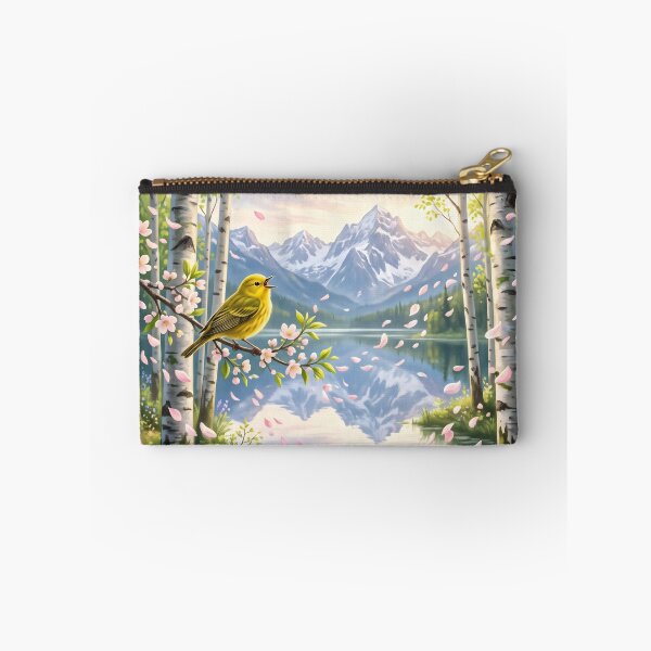 Item preview, Beautiful landscape with trees and bird designed and sold by JC Art Creations.