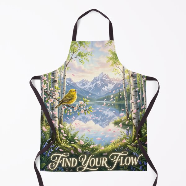 Item preview, Beautiful landscape with trees and bird designed and sold by JC Art Creations.