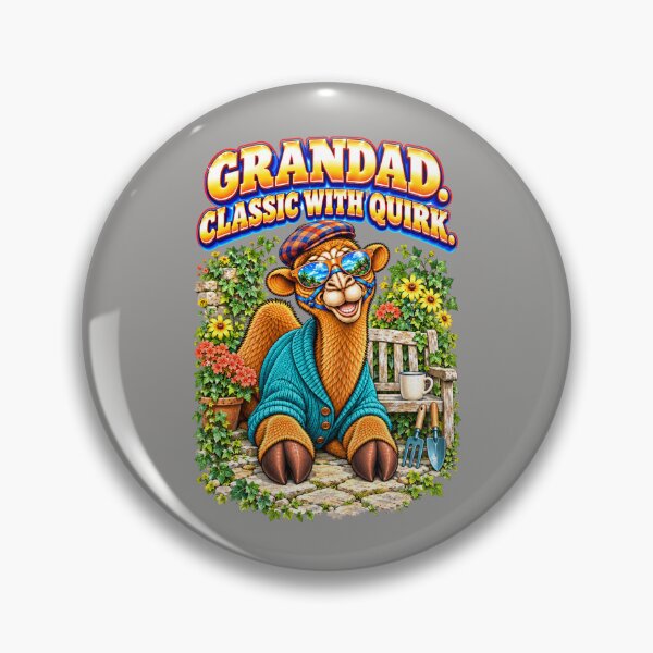 Item preview, Grandad. Classic with Quirk – Funny Camel T-Shirt Animal Graphic Camel T-Shirt designed and sold by Camel & Quirk.