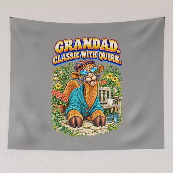 Item preview, Grandad. Classic with Quirk – Funny Camel T-Shirt Animal Graphic Camel T-Shirt designed and sold by Camel & Quirk.
