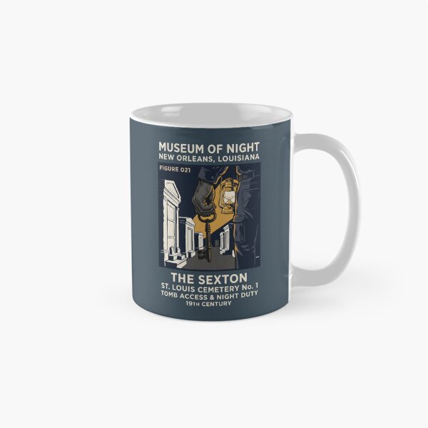 Item preview, New Orleans Cemetery Sexton Southern Gothic Vintage Graphic designed and sold by SplashTastic.