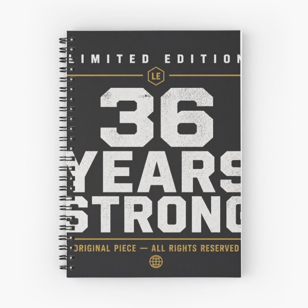 Item preview, Limited Edition 36 Years Strong Birthday Streetwear T-Shirt designed and sold by Lespribos .