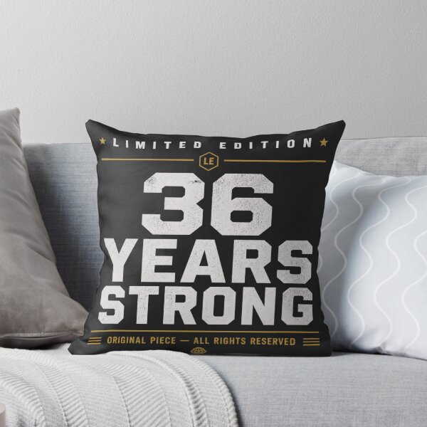 Item preview, Limited Edition 36 Years Strong Birthday Streetwear T-Shirt designed and sold by Lespribos .
