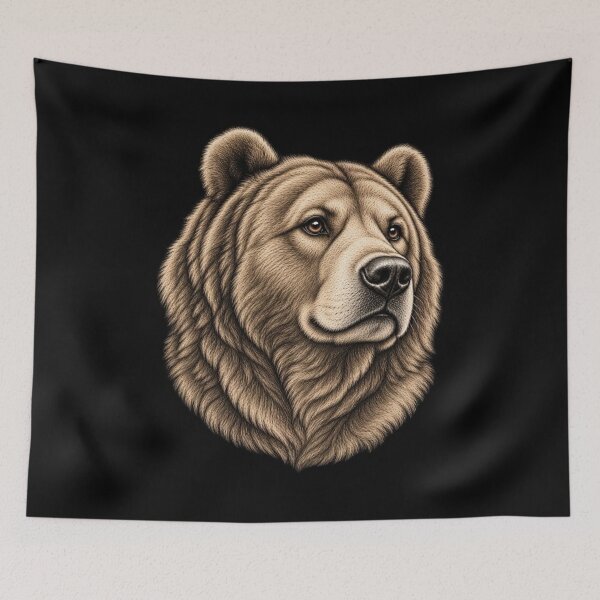 Item preview, Brown Forest Bear designed and sold by loicc.