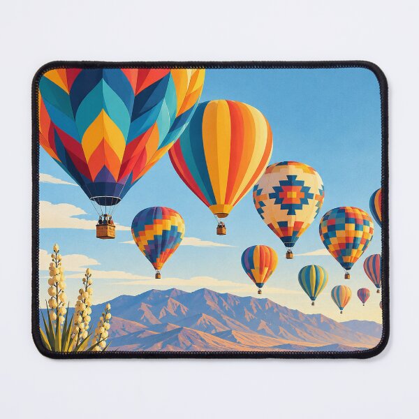 Item preview, Colorful Hot Air Balloon Parade Over New Mexico designed and sold by MoonSkyArt.