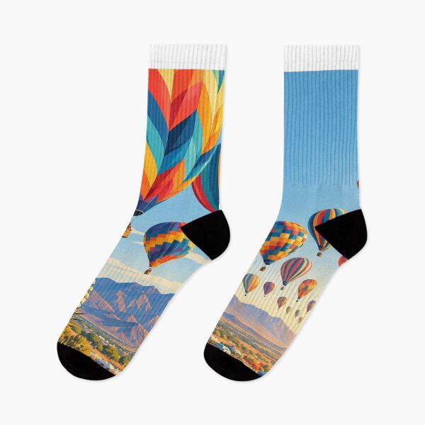 Item preview, Colorful Hot Air Balloon Parade Over New Mexico designed and sold by MoonSkyArt.