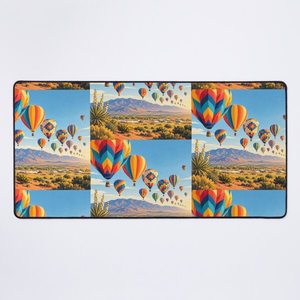 Item preview, Colorful Hot Air Balloon Parade Over New Mexico designed and sold by MoonSkyArt.