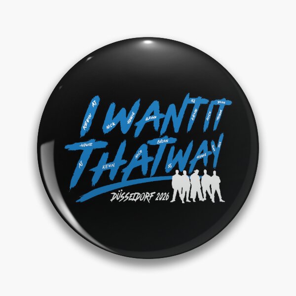 Item preview, I Want It That Way - Düsseldorf 2026 Concert designed and sold by KravinaPhol.