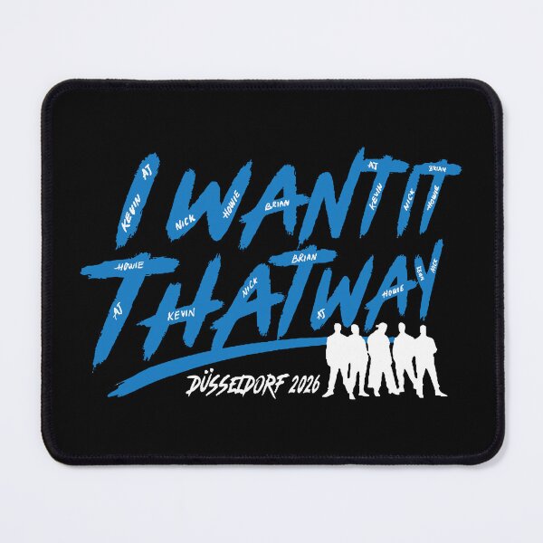 Item preview, I Want It That Way - Düsseldorf 2026 Concert designed and sold by KravinaPhol.