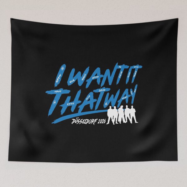 Item preview, I Want It That Way - Düsseldorf 2026 Concert designed and sold by KravinaPhol.