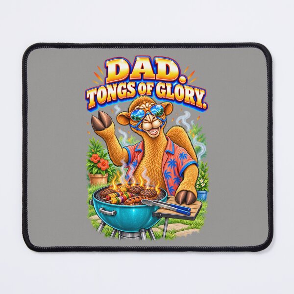 Item preview, Dad. Tongs of Glory – Funny Camel T-Shirt Animal Graphic Camel T-Shirt designed and sold by Camel & Quirk.
