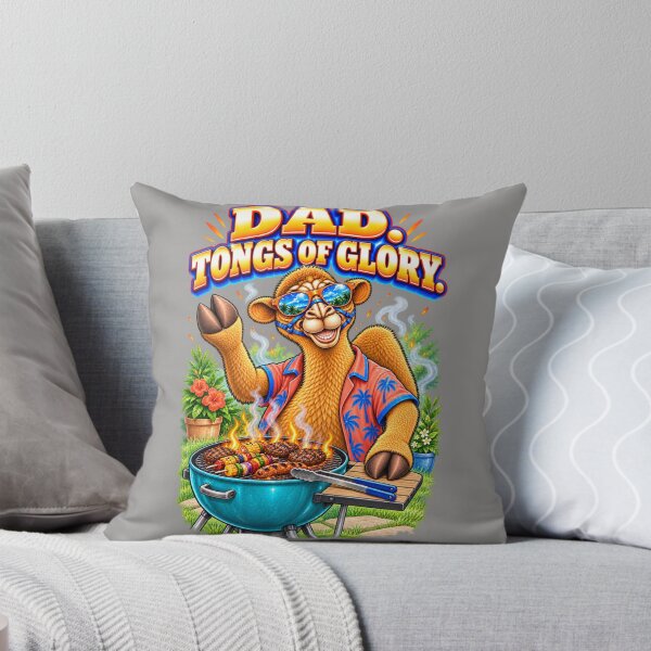 Item preview, Dad. Tongs of Glory – Funny Camel T-Shirt Animal Graphic Camel T-Shirt designed and sold by Camel & Quirk.