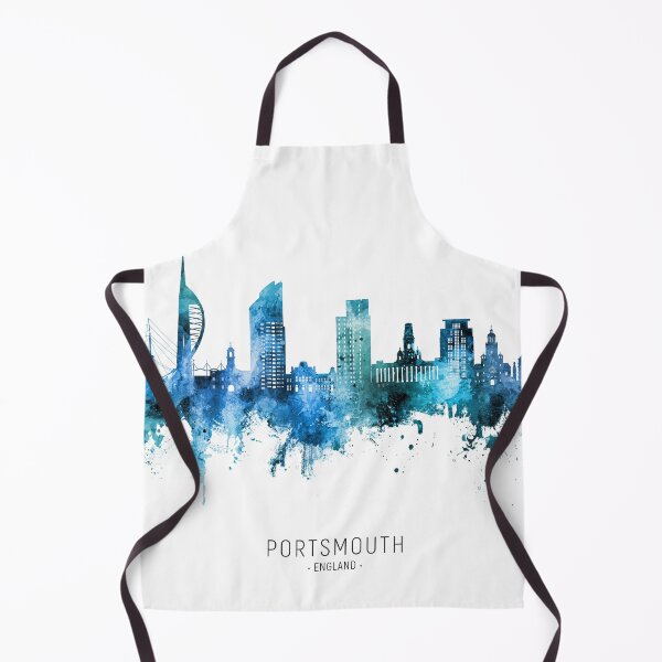 Item preview, Portsmouth England Skyline designed and sold by ArtPrints.