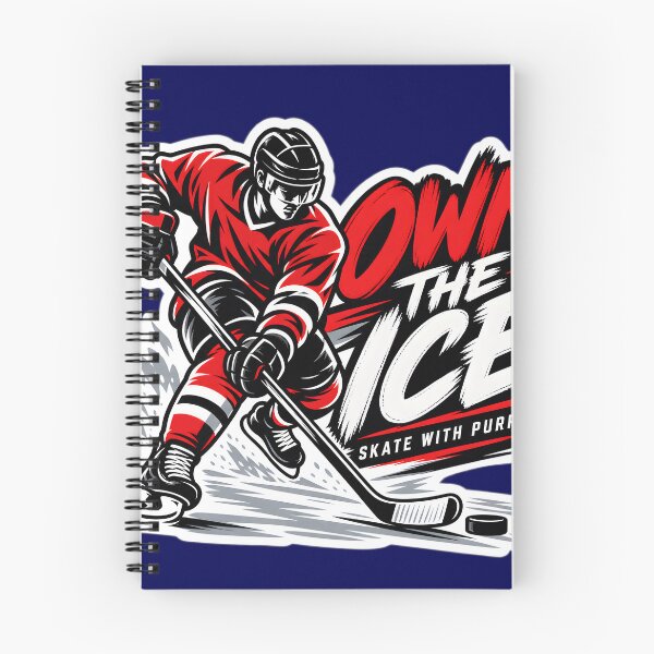 Item preview, Own the Ice – Skate With Purpose Ice Hockey designed and sold by Swear-tshirts.