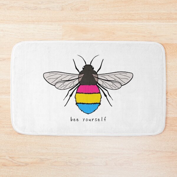 Item preview, Bee Yourself - Pan Pride Flag designed and sold by rorynorth.