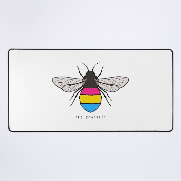 Item preview, Bee Yourself - Pan Pride Flag designed and sold by rorynorth.