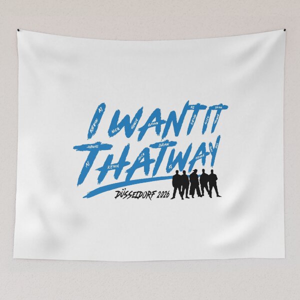 Item preview, I Want It That Way - Düsseldorf 2026 Concert designed and sold by KravinaPhol.