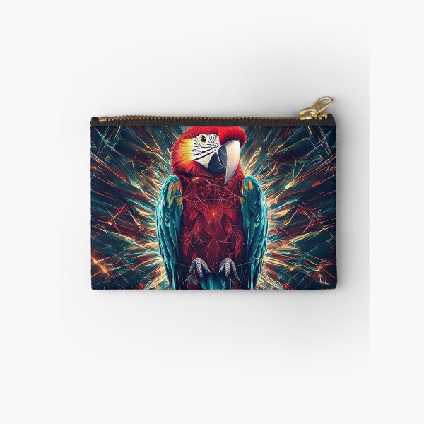 Item preview, Geometric Parrot Colorful, 3d Render, Cool Sapphire designed and sold by Checho30.