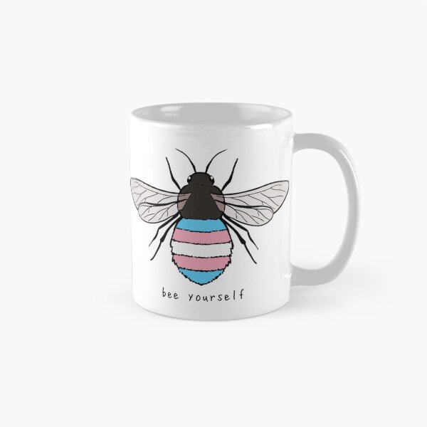 Item preview, Bee Yourself - Trans Pride Flag designed and sold by rorynorth.
