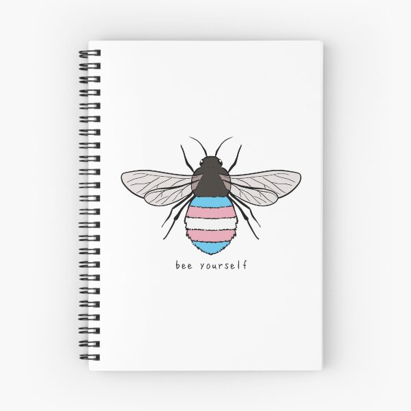 Item preview, Bee Yourself - Trans Pride Flag designed and sold by rorynorth.