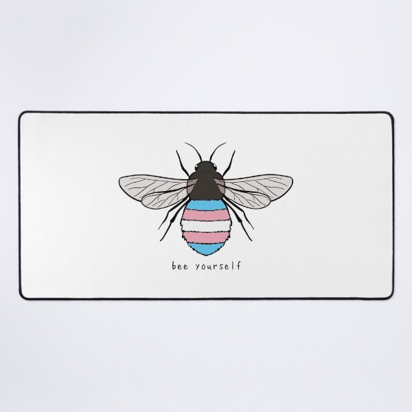Item preview, Bee Yourself - Trans Pride Flag designed and sold by rorynorth.