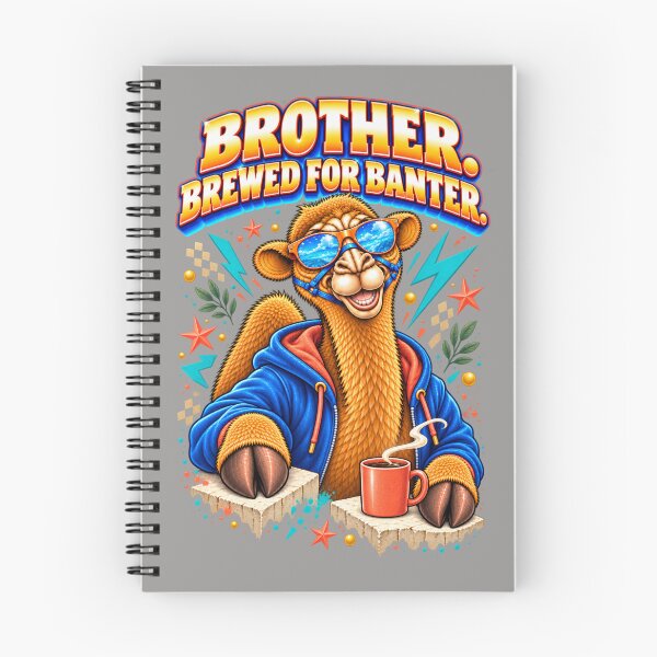 Item preview, Brother. Brewed for Banter – Funny Camel T-Shirt Animal Graphic Camel T-Shirt designed and sold by Camel & Quirk.