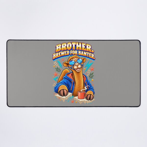 Item preview, Brother. Brewed for Banter – Funny Camel T-Shirt Animal Graphic Camel T-Shirt designed and sold by Camel & Quirk.
