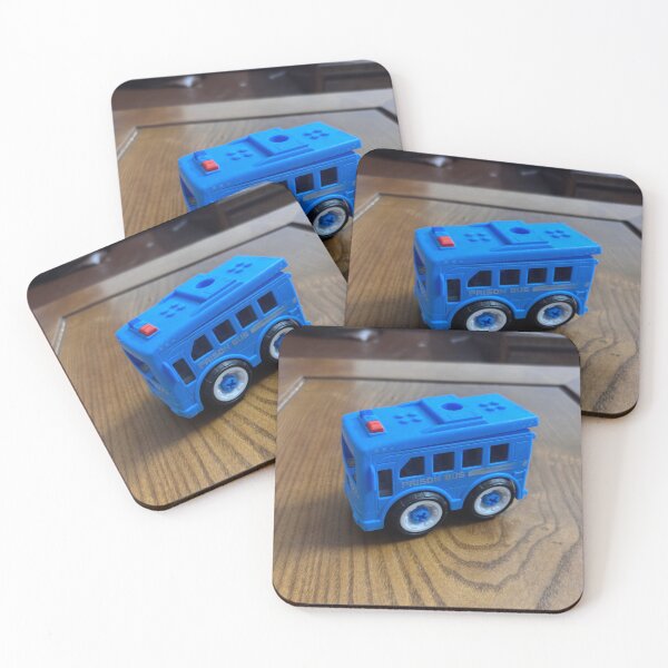 Item preview, Blue Police Prison Bus Toy designed and sold by luitlauran.