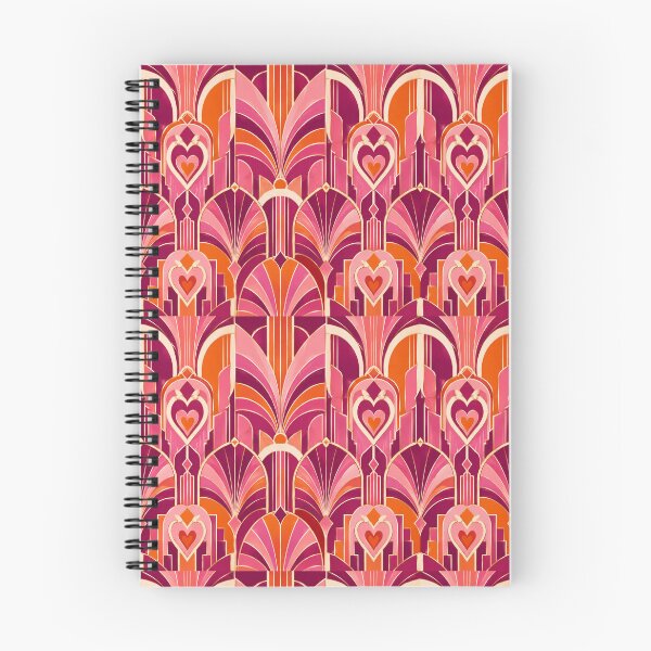 Item preview, Subtle Art deco Lesbian Pride Flag designed and sold by BoxyFox.