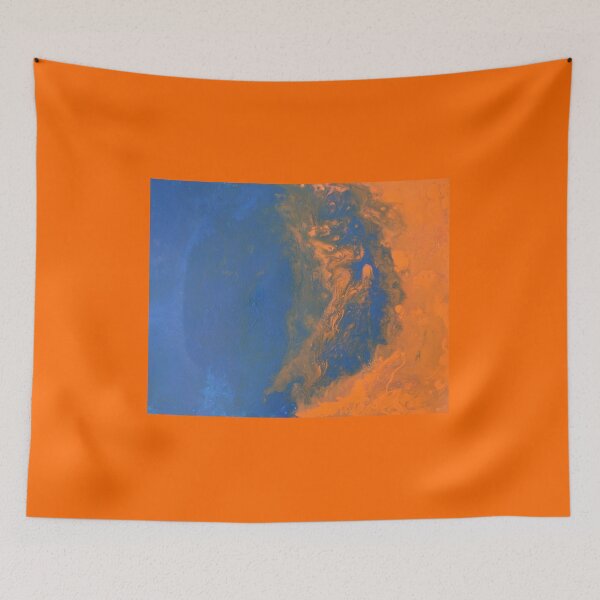 Item preview, Blue and orange  designed and sold by Rebecca Frisbee.