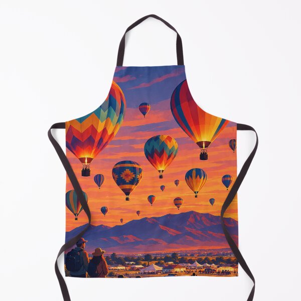 Item preview, Hot Air Balloons at Sunset Over Albuquerque designed and sold by MoonSkyArt.