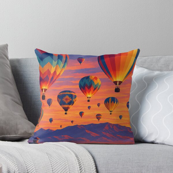 Item preview, Hot Air Balloons at Sunset Over Albuquerque designed and sold by MoonSkyArt.