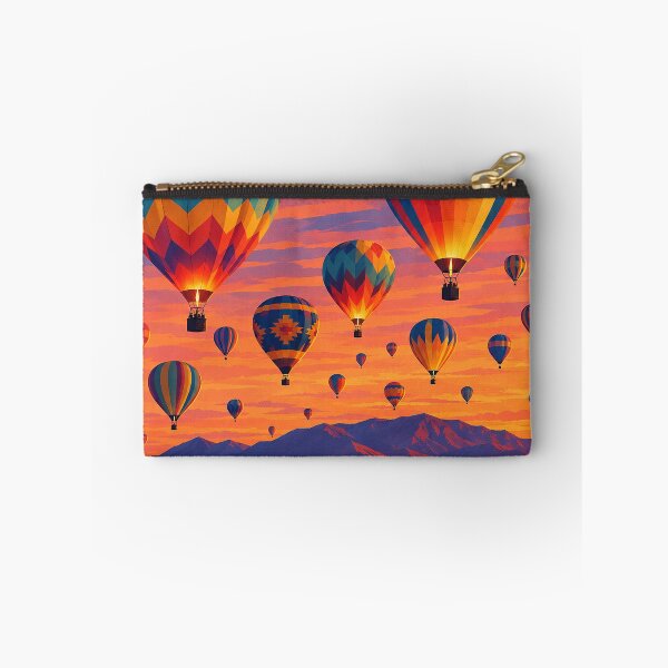 Item preview, Hot Air Balloons at Sunset Over Albuquerque designed and sold by MoonSkyArt.