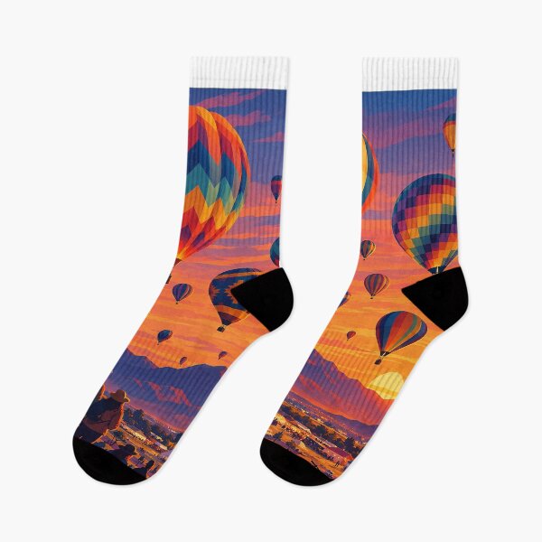 Item preview, Hot Air Balloons at Sunset Over Albuquerque designed and sold by MoonSkyArt.