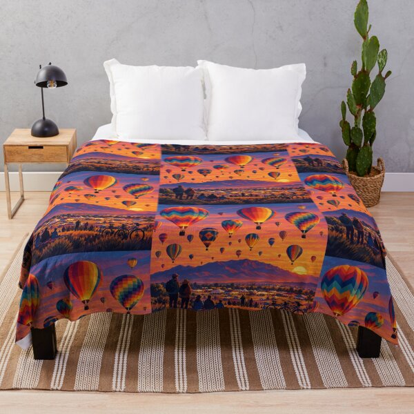 Item preview, Hot Air Balloons at Sunset Over Albuquerque designed and sold by MoonSkyArt.