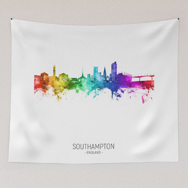 Item preview, Southampton England Skyline designed and sold by ArtPrints.