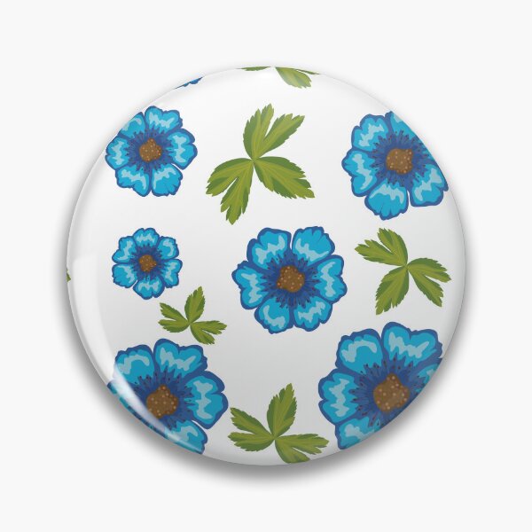 Item preview, Painted Blue Windflowers designed and sold by EJs .