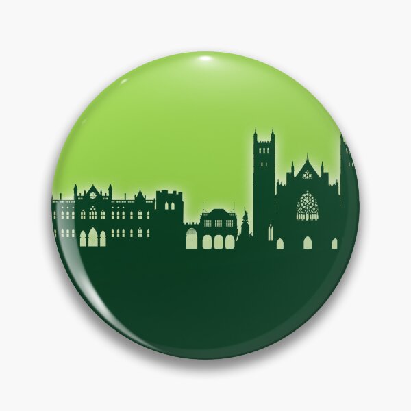 Artikelvorschau, Skyline von Exeter, England entworfen und verkauft von ArtPrints.