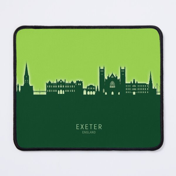 Item preview, Exeter England Skyline designed and sold by ArtPrints.