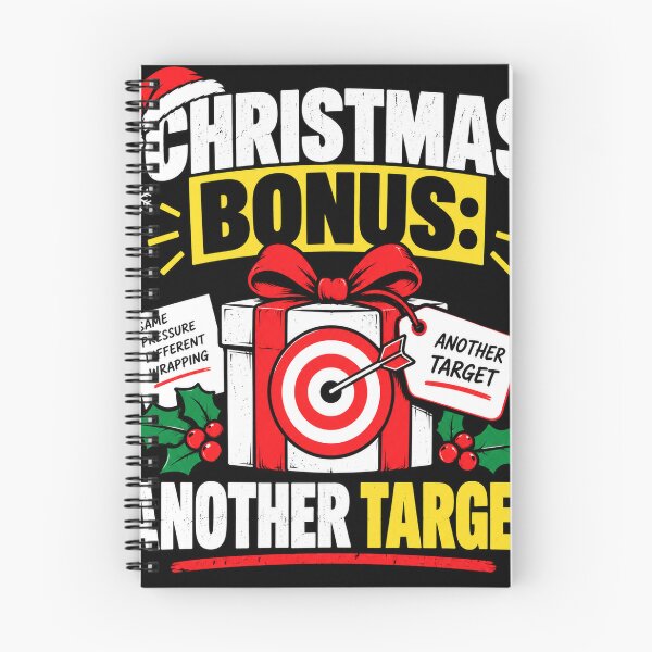 Item preview, Christmas Bonus Another Target – Funny Christmas Sales Work Design designed and sold by KeeganDykes.