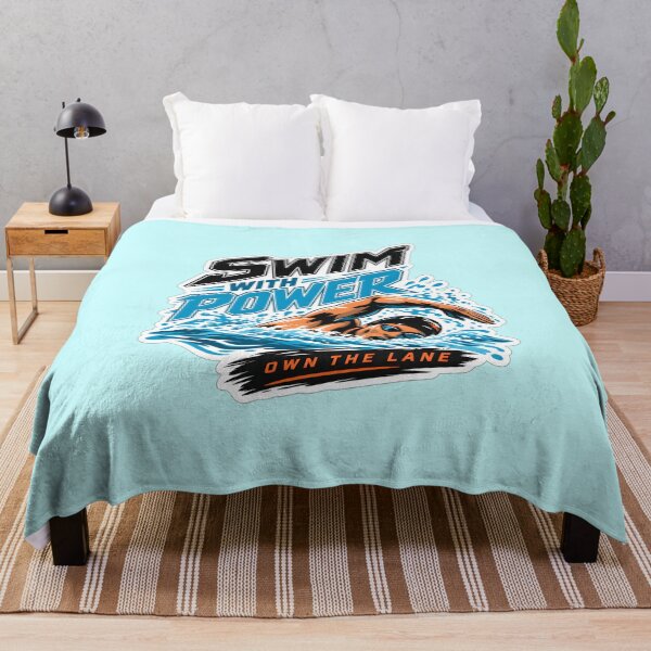 Item preview, Swim With Power – Own the Lane Swimming designed and sold by Swear-tshirts.